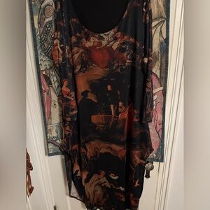 SHEIN Artist Mesh Dress